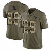 Nike Texans 29 Andre Hal Olive Camo Salute To Service Limited Jersey Dzhi,baseball caps,new era cap wholesale,wholesale hats